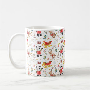 Weihnachtstiere Kaffeetasse