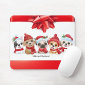 Weihnachtstiere Mousepad