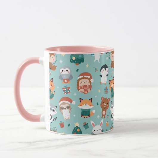 Weihnachtstiere Tasse (Links)