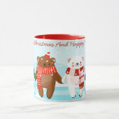 Weihnachtstiere Tasse (Zentrum)