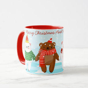 Weihnachtstiere Tasse