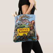 Weihnachtstiere Tote Tasche (Von Nahem)