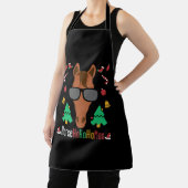 Weihnachtstierpferd Lover Geschenk Schürze (InSitu)