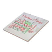 Weihnachtstipps rund um die Welt Fliese (Seite)