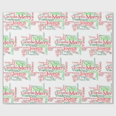 Weihnachtstipps rund um die Welt Geschenkpapier (Flach)