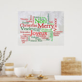 Weihnachtstipps rund um die Welt Poster (Küche)