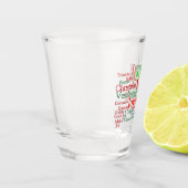 Weihnachtstipps rund um die Welt Schnapsglas (Links)