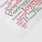 Weihnachtstipps rund um die Welt Seidenpapier (Ausschnitt)