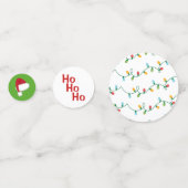 Weihnachtstisch Confetti Konfetti (Rückseiten)