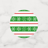 Weihnachtstisch Confetti Konfetti (Klein Vorderseite)