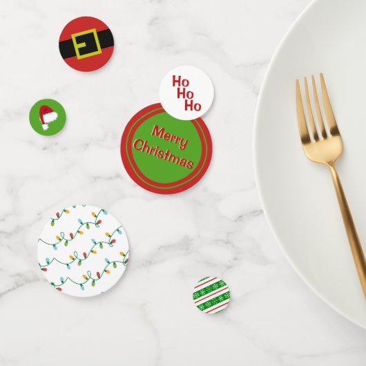 Weihnachtstisch Confetti Konfetti (Gruppe)