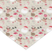 Weihnachtstisch Tischdecke (Schrägansicht)