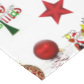 Weihnachtstisch Tischdecke (Schrägansicht)
