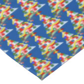 Weihnachtstisch Tischdecke (Schrägansicht)