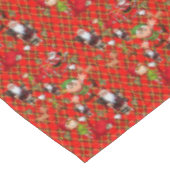 Weihnachtstisch Tischdecke (Schrägansicht)