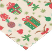 Weihnachtstisch Tischdecke (Schrägansicht)