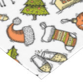 Weihnachtstischdecke Tischdecke (Schrägansicht)