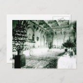 Weihnachtstische im Durbar-Saal Feiertagspostkarte (Vorne/Hinten)