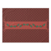 Weihnachtstischtuch Rot Kariert 60" x 104" Tischdecke (Vorderseite (Horizontal))