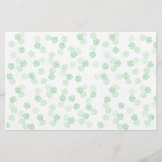 Weihnachtstoilette in Grün. (Rückseite)