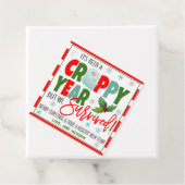 Weihnachtstoillet Paper Geschenkmarke Geschenkanhänger (Beispiel)