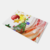 Weihnachtstor Matt Fußmatte (Schrägansicht)