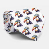 WeihnachtsToucan Krawatte (Gerollt)