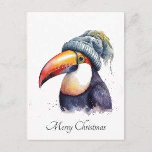 WeihnachtsToucan Postkarte