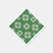 Weihnachtstouren, Cocktail-Servietten aus grünem P Serviette (Ecke)