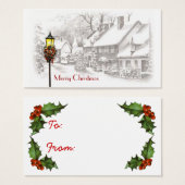 Weihnachtstown Geschenktasten (Vorne & Hinten)