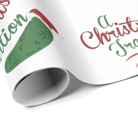 Weihnachtstradition Geschenkpapier (Rolleneckpunkt)