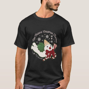Weihnachtstradition Schneemänner New Orleans Mr Bi T-Shirt