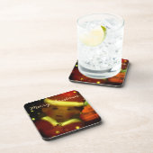 Weihnachtstrände Getränkeuntersetzer (Rechte Seite)