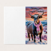 Weihnachtstrände in einem Whimsical Wonderland (Außenseite Aufgefaltet)