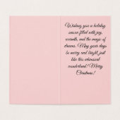 Weihnachtstrände in einem Whimsical Wonderland (Innenseite Aufgefaltet)