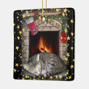 Weihnachtstrände Keramikornament