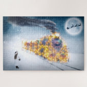 Weihnachtstraßenpuzzle Puzzle (Horizontal)