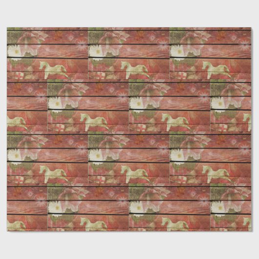 Weihnachtsträume Geschenkpapier (Flach)