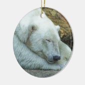 Weihnachtsträume Keramikornament (Links)