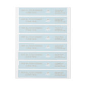 Weihnachtstraumengels-Verpackung um Aufkleber (Bogen)