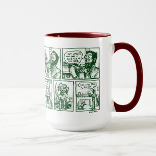 Weihnachtstraumfeiertags-Tasse 11-15oz Mehrfarben Tasse