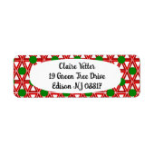 Weihnachtstriangle Quilt (Vorne)