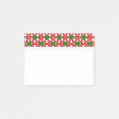 Weihnachtstriangle Quilt Post-it Klebezettel (Vorderseite)