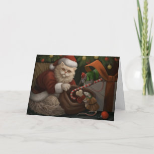 Weihnachtstrio-Feiertags-Gruß-Karte Feiertagskarte