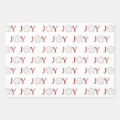 Weihnachtstrio Geschenkpapier Set (Vorderseite 3)