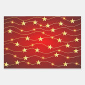 Weihnachtstrio Geschenkpapier Set (Vorderseite)