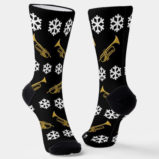 Weihnachtstrompeter Marching Band Socken (Gewinkelt)