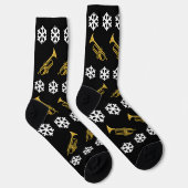 Weihnachtstrompeter Marching Band Socken (Rechts)