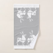 Weihnachtstuch-Set-personalisierte Badhandtuch Set (Handtuch)