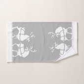 Weihnachtstuch-Set-personalisierte Badhandtuch Set (Handtuch)